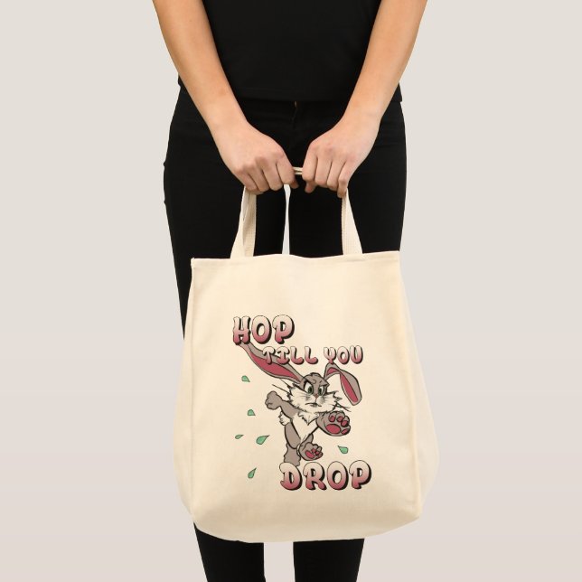 Tote Bag Aller jusqu'à ce que tu laisses tomber (Devant (produit))