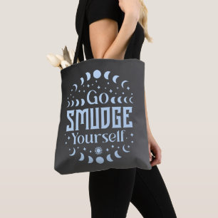 Tote Bag Allez Vous Salir Phases Lunaires Halloween Céleste