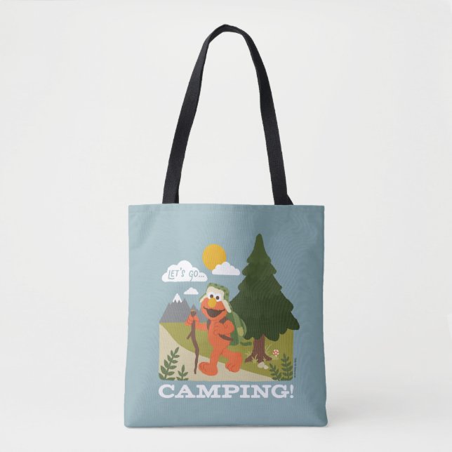 Tote Bag Allons en Camping ! (Devant)