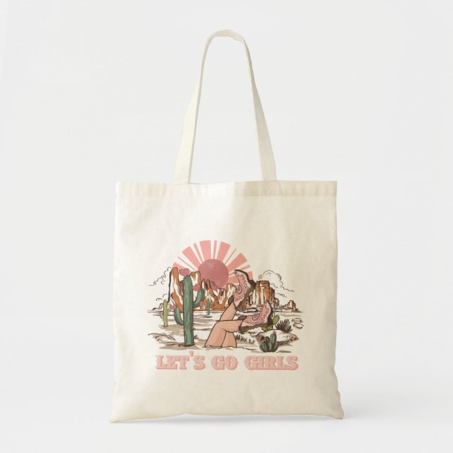 Tote Bag Allons voir les filles (Devant)