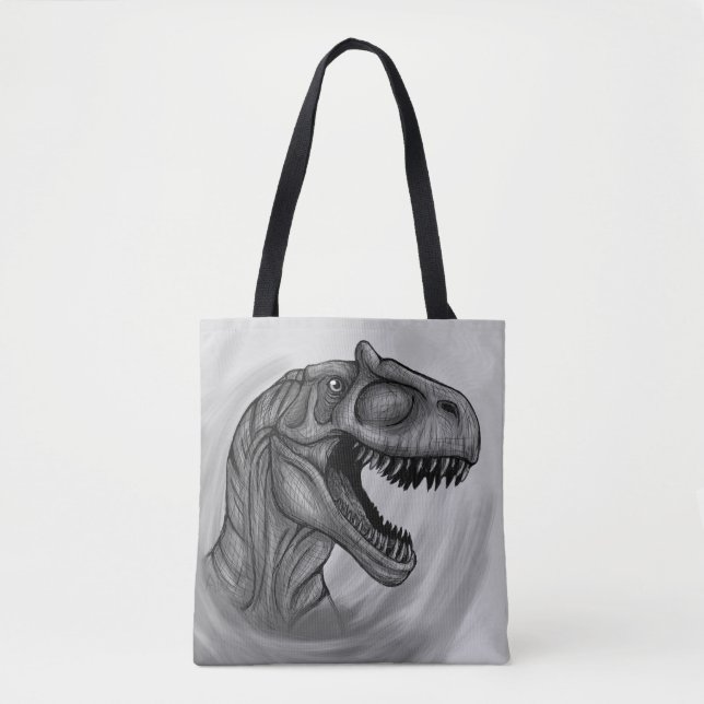 Tote Bag Allosaurus (Devant)