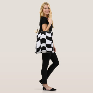 Tote Bag Allure Whimsical : Lined Patterned Abstrait