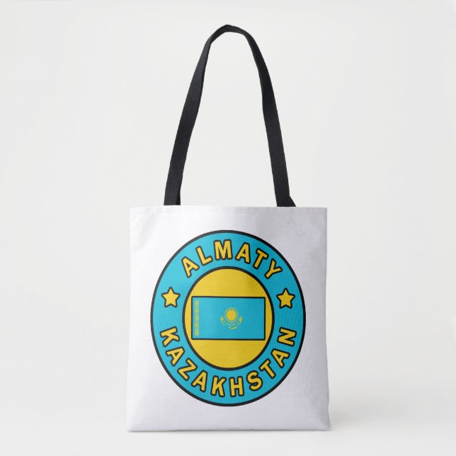 Tote Bag Almaty Kazakhstan (Devant)