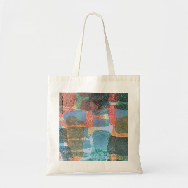 Tote Bag Aloha arc-en-ciel (Devant)
