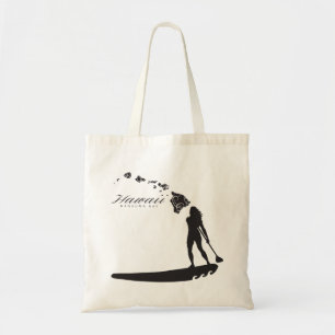 Tote Bag Aloha surfer d'Hawaï et îles d'Hawaï