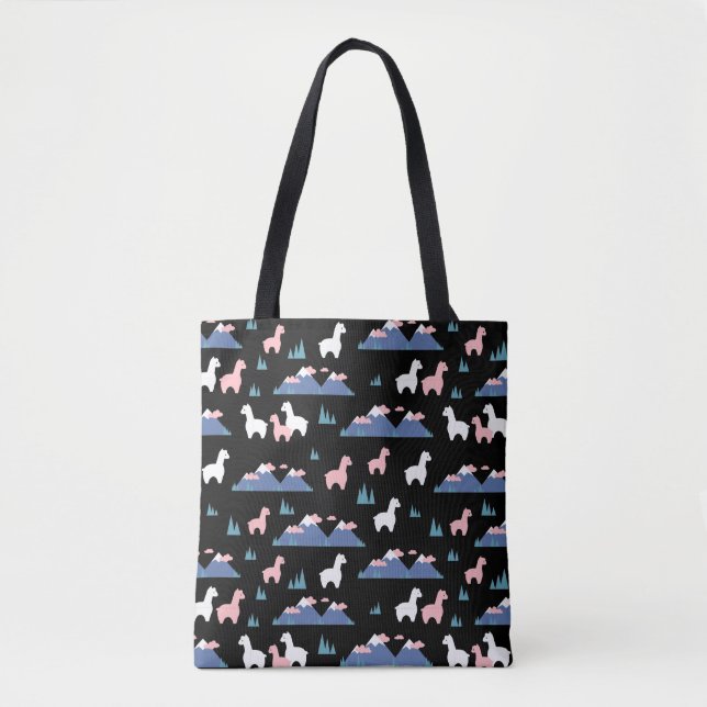 Tote Bag Alpaca Heaven Place (Devant)