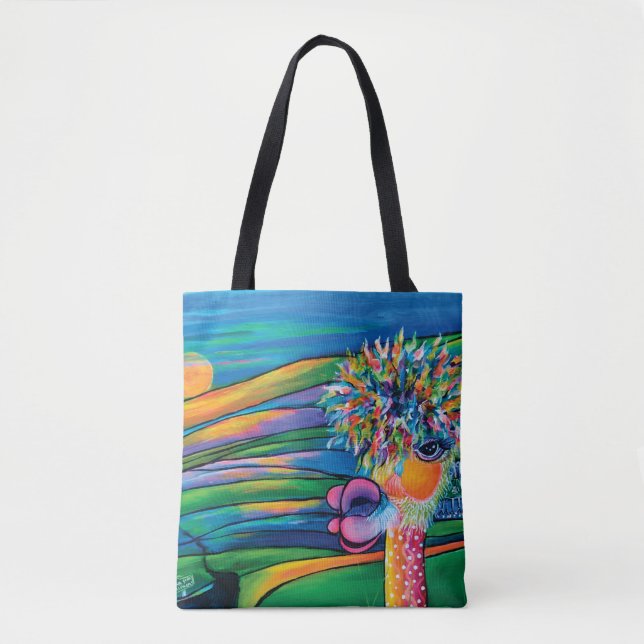 Tote Bag Alpaga z - Betty 2 et Kathleen fourre-tout (Devant)