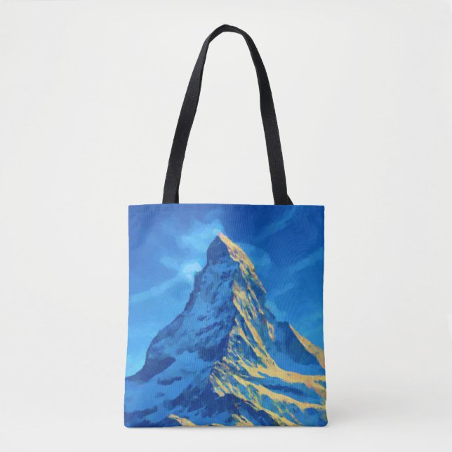 Tote Bag Alpes Matterhorn (Devant)