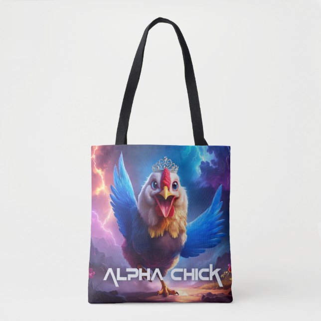 TOTE BAG ALPHA CHICK (Devant)