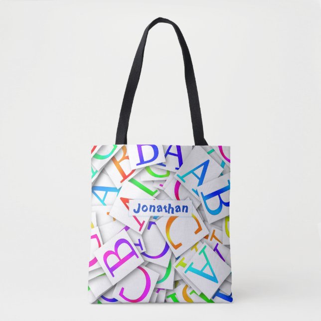 Tote Bag Alphabet (Devant)