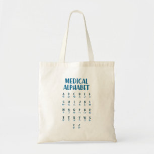Tote Bag Alphabet Médical