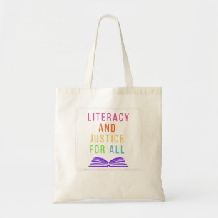 Tote Bag Alphabétisation et justice pour tous Enseignant Re