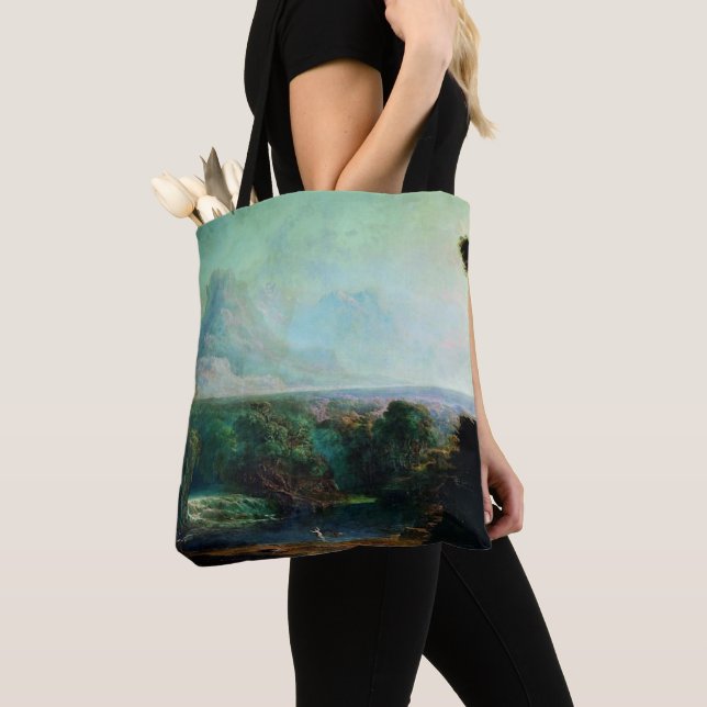 Tote Bag Alpheus et Arethusa de John Martin (De près)