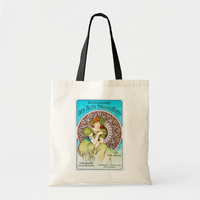 Tote Bag Alphonse Mucha (Devant)