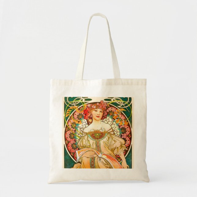 Tote Bag Alphonse Mucha Art Nouveau Daydream (Devant)