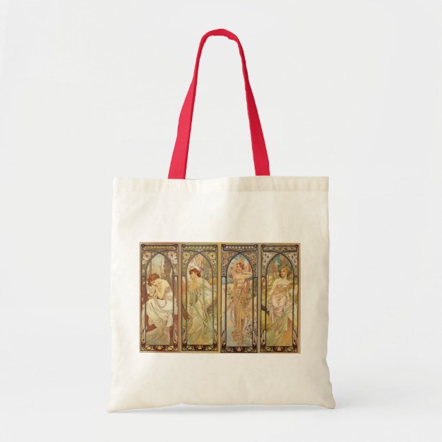 Tote Bag Alphonse Mucha - Art Nouveau Master (Devant)
