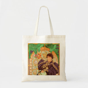 Tote Bag Alphonse Mucha Prince et Dragon