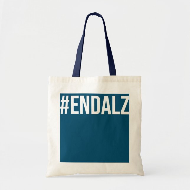 Tote Bag alzheimers sensibilisation ruban violet démence ma (Devant)