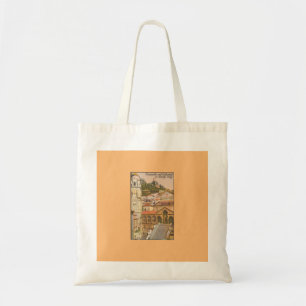 Tote Bag Amalfi, Italie Carte postale Vintage voyage T-shir