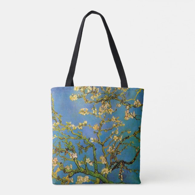 Tote Bag Amandier en fleurs par Vincent van Gogh (Dos)