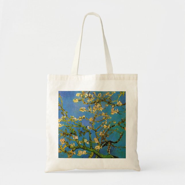 Tote Bag Amandier en fleurs par Vincent van Gogh (Devant)
