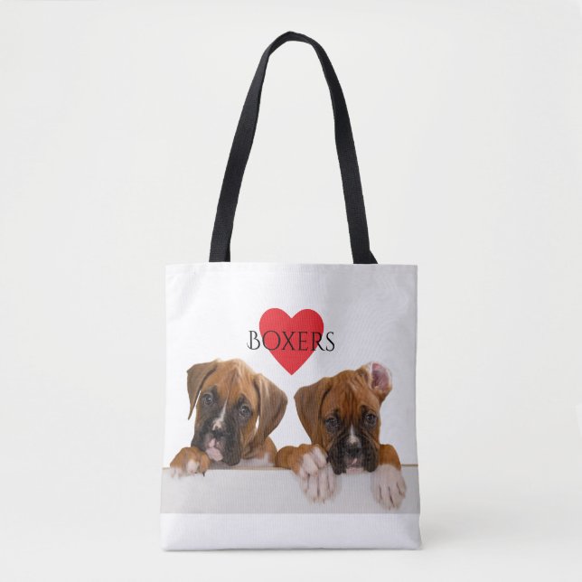 Tote Bag Amant de boxeur (Devant)