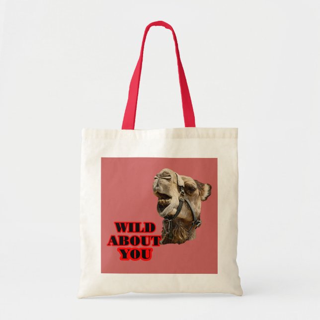 Tote Bag Amant de chameau (Devant)