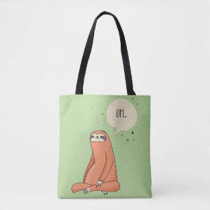 Tote Bag Amant drôle de paresse de yoga de paresse