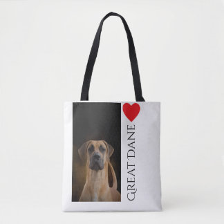 Tote Bag Amants Fourre-tout de great dane