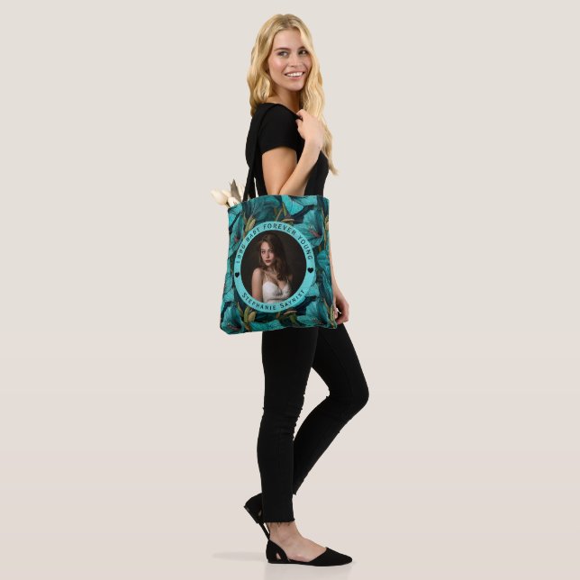 Tote Bag Amaryllis mignonne 30e anniversaire Boho (Sur le modèle)