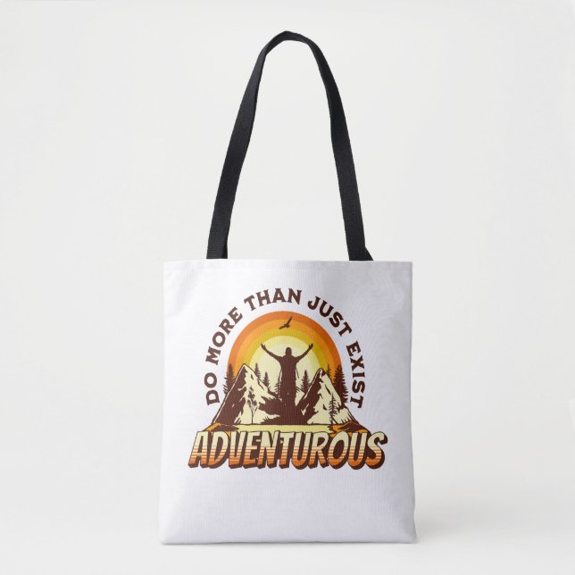 Tote Bag Amateur d'aventure (Devant)