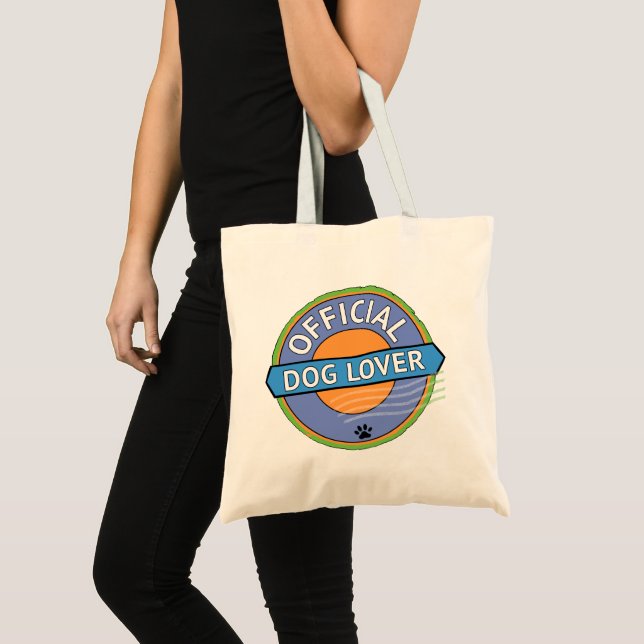 Tote Bag Amateur de chiens officiel    (Devant (produit))