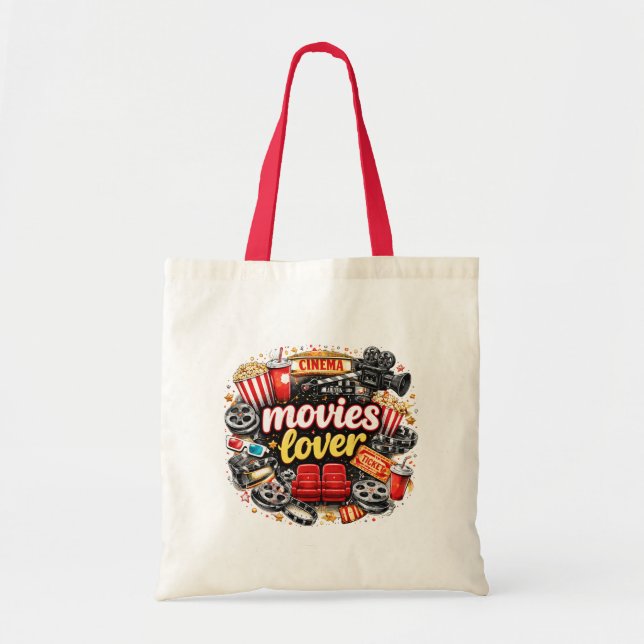 Tote Bag Amateur de films (Devant)