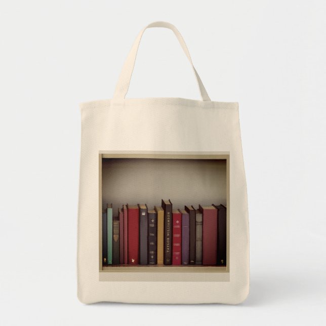 Tote Bag Amateur de livres (Devant)