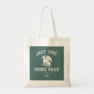 Tote Bag Amateur de livres dicton drôle monogramme