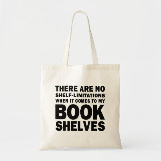 Tote Bag Amateur de livres sans limite d'étagère