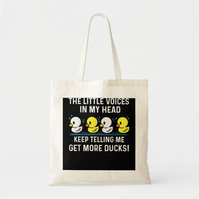 Tote Bag Amateurs de canard Propriétaires de canard en caou (Devant)
