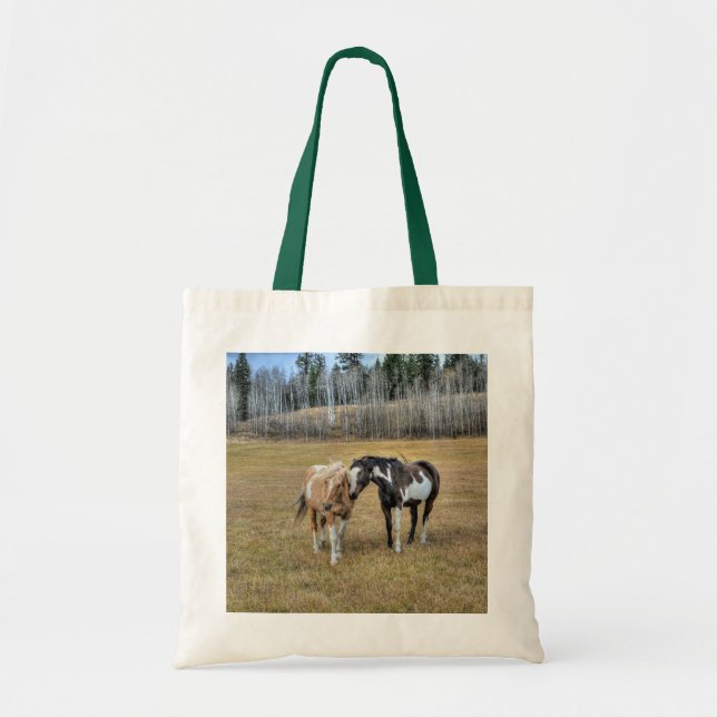 Tote Bag Amateurs de chevaux Equine Ranch Horse Photo (Devant)