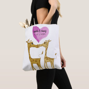 Tote Bag Amateurs de girafe adorables