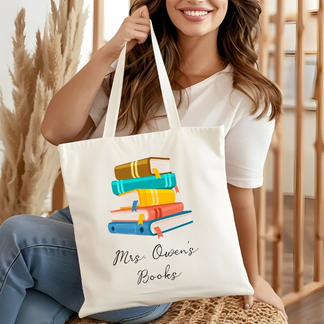 Tote Bag Amateurs de livres Femmes Bibliothécaire Lecteurs  (Créateur téléchargé)