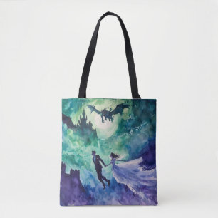 Tote Bag Amateurs de vol - Peinture aquarelle