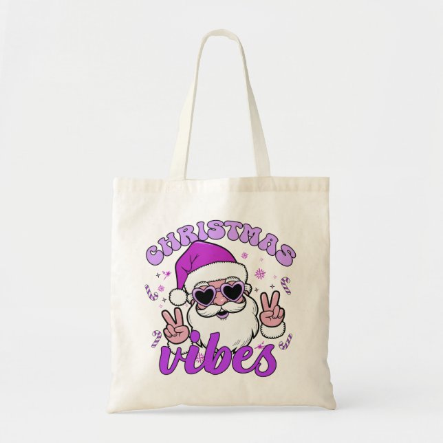 Tote Bag Ambiente de Noël (Devant)