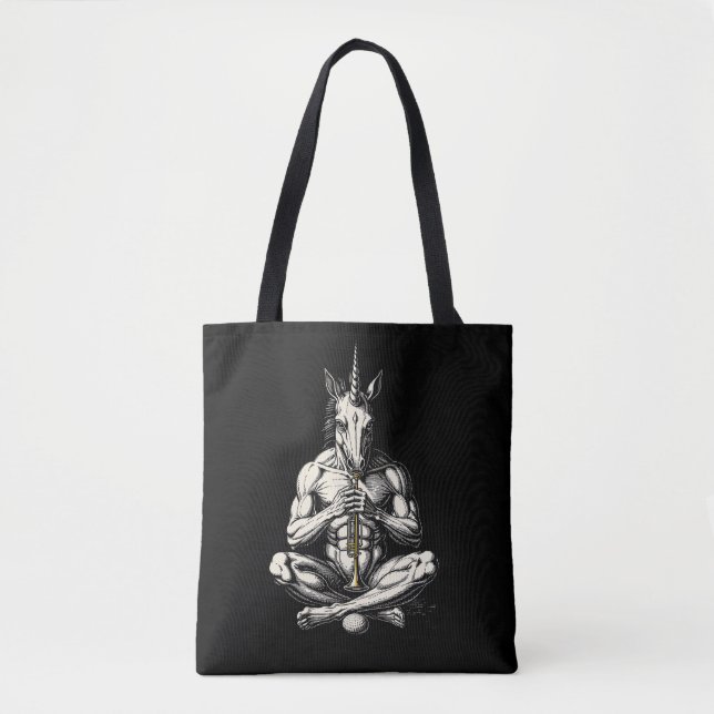 Tote Bag Amduscias Le Silence Est Assourdissant (Devant)