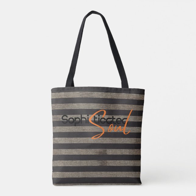 Tote Bag Âme sophistiquée  (Dos)