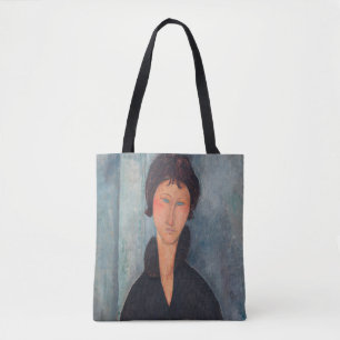 Tote Bag Amedeo Modigliani - Femme aux yeux bleus