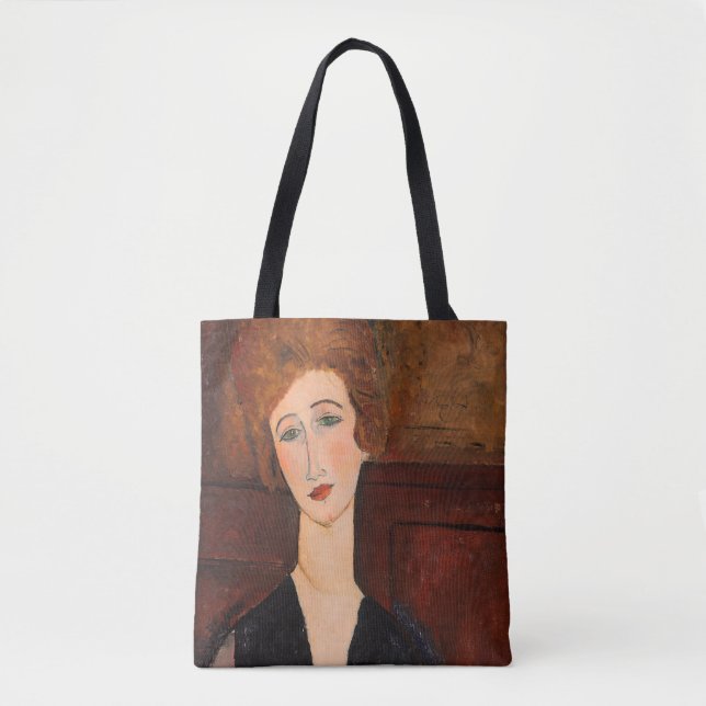 Tote Bag Amedeo Modigliani - Portrait d'une femme (Devant)