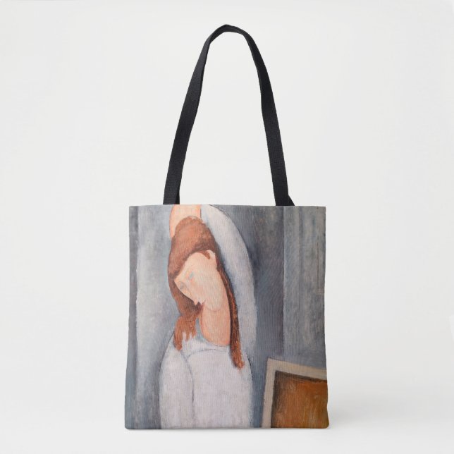 Tote Bag Amedeo Modigliani - Portrait Jeanne Hebuterne #1 (Devant)