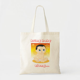 Tote Bag "amenez le bébé le long" de Fourre-tout