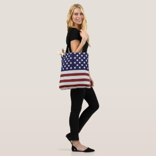 Tote Bag America Drapeau américain Motif américain