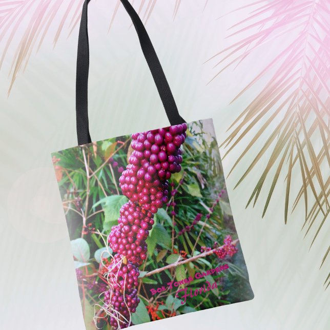 Tote Bag American Beautyberry à Bok Tower Gardens Floride (Créateur téléchargé)